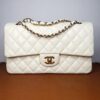 CHANEL Timeless Classic Medium Lambskin Ecru 2017 - Image 2
