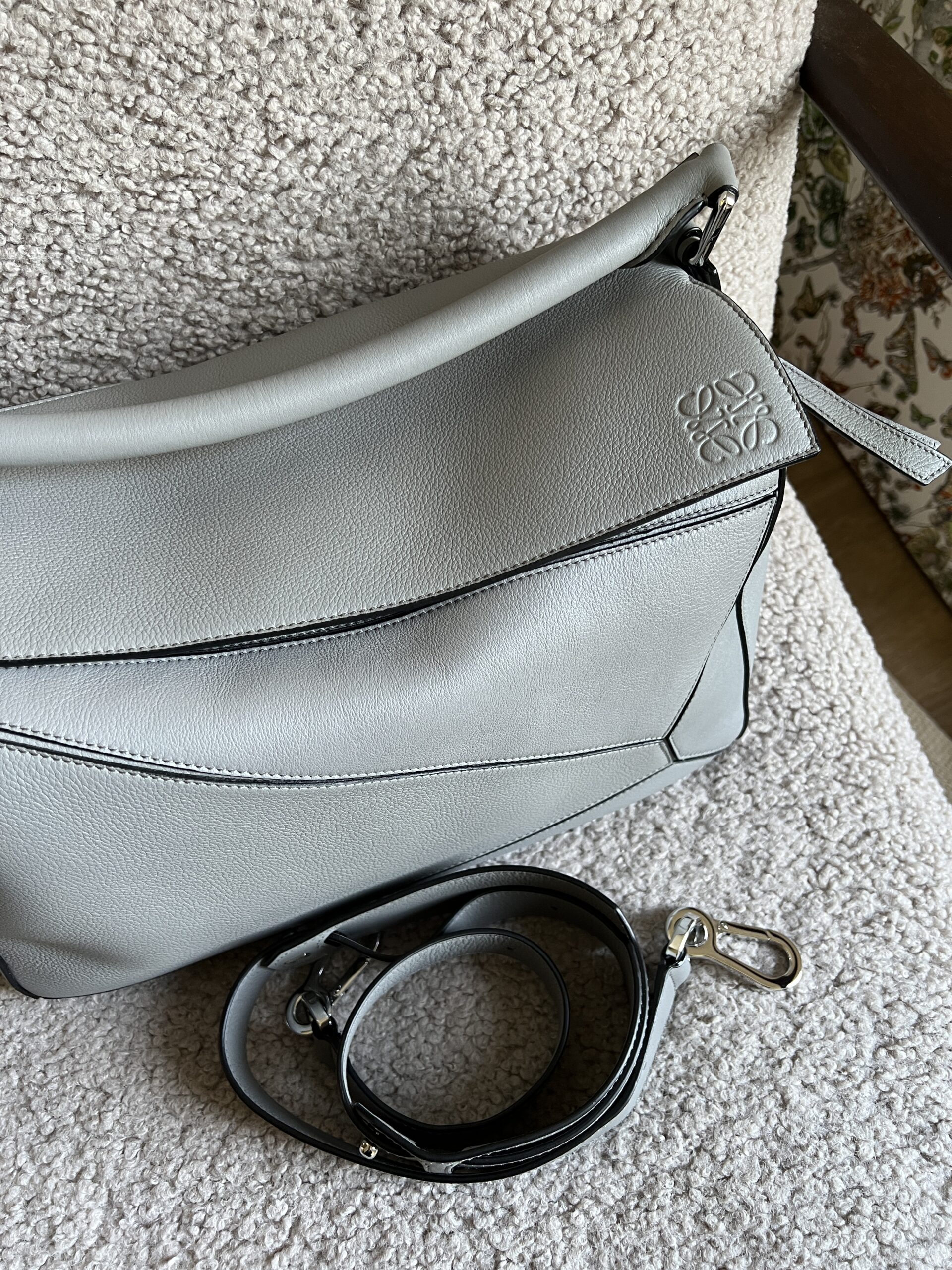 LOEWE Puzzle Bag Large Asphalt - Obrázek 2