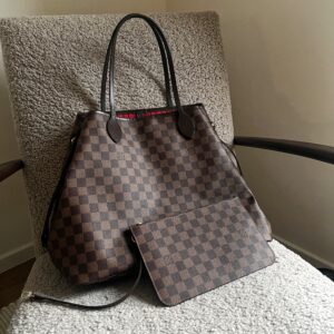 LOUIS VUITTON Neverfull GM Damier Ebene 2022