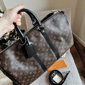 LOUIS VUITTON Keepall 45 Monogram Macassar 2019