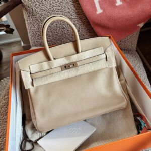 HERMÈS Birkin Bag 25 Swift Trench 2017