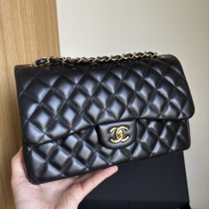 CHANEL Timeless Classic Large (Jumbo) Lambskin GHW 2014