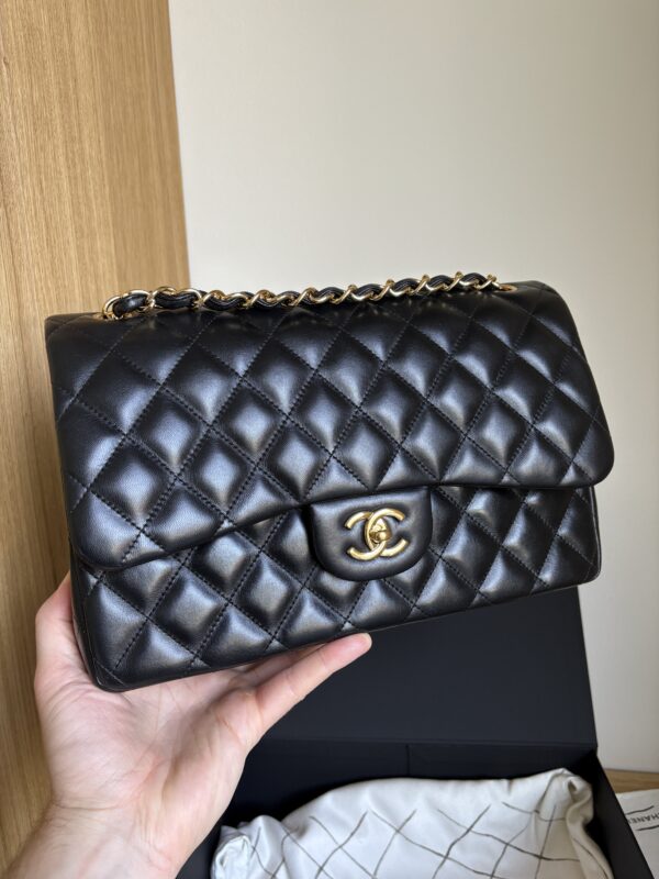 CHANEL Timeless Classic Large (Jumbo) Lambskin GHW 2014