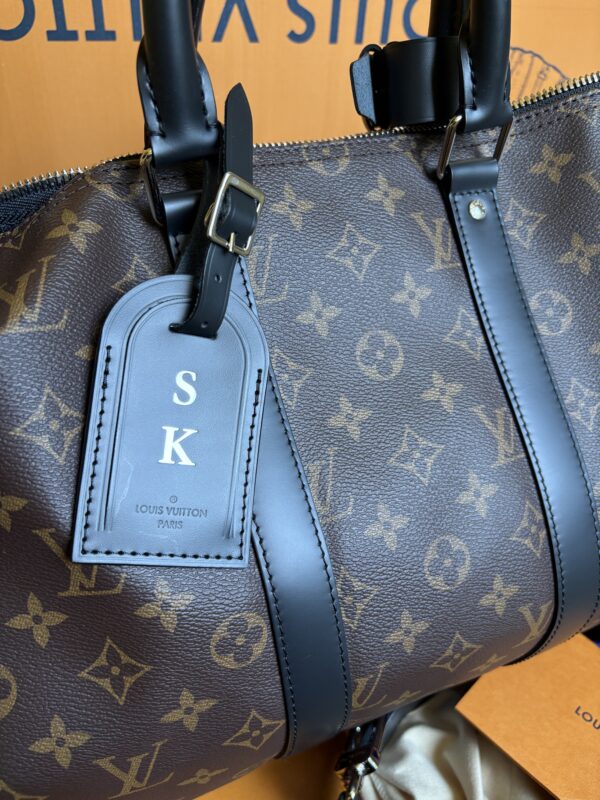 LOUIS VUITTON Keepall 45 Monogram Macassar 2021 - Image 4