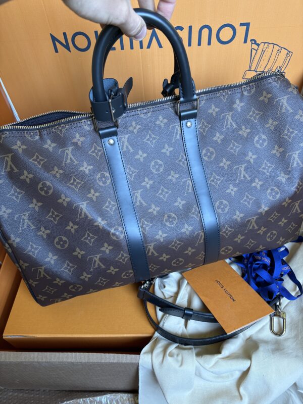 LOUIS VUITTON Keepall 45 Monogram Macassar 2021 - Image 2