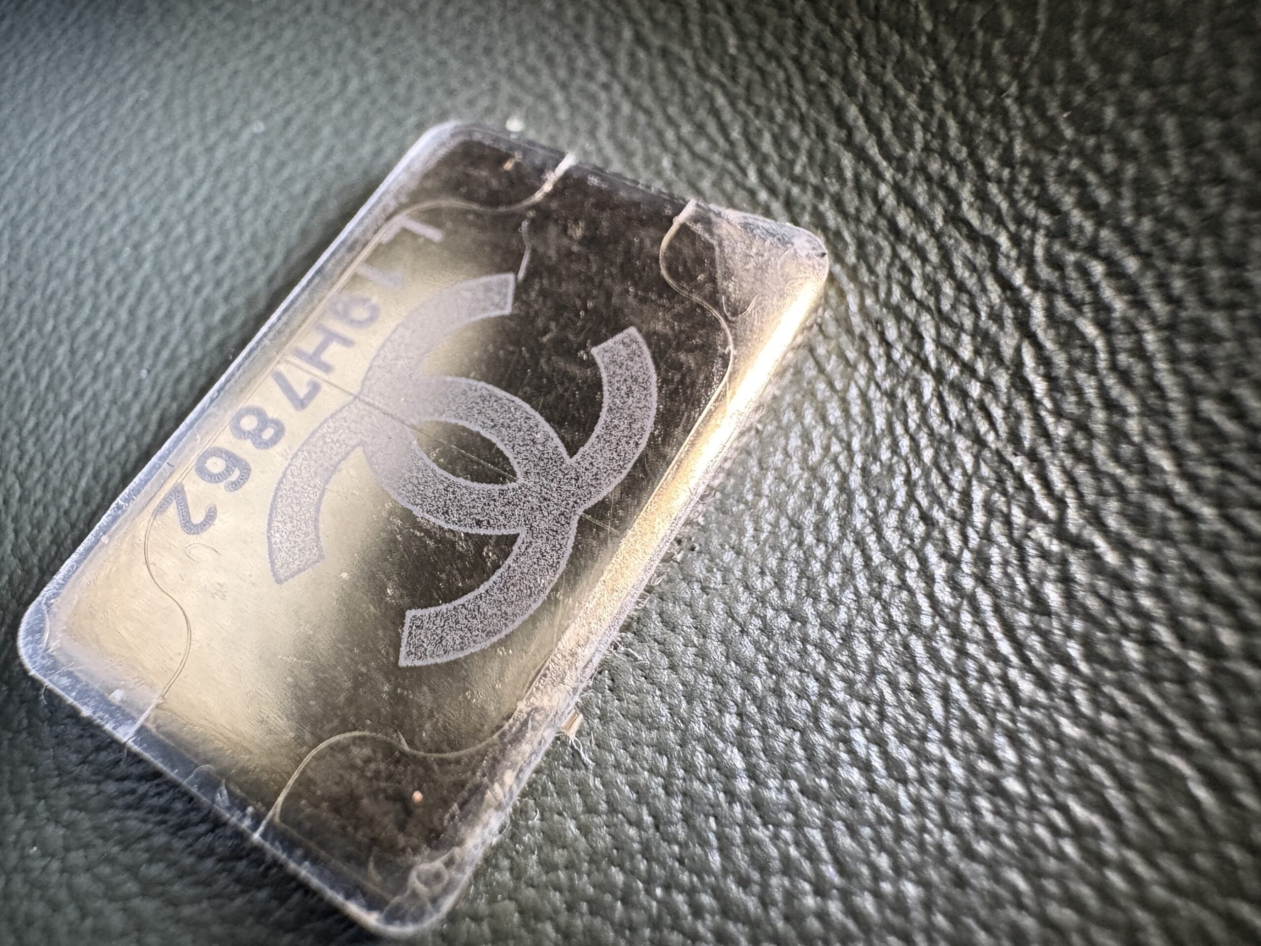 CHANEL Coco Caviar Leather Khaki 22k - Obrázek 7