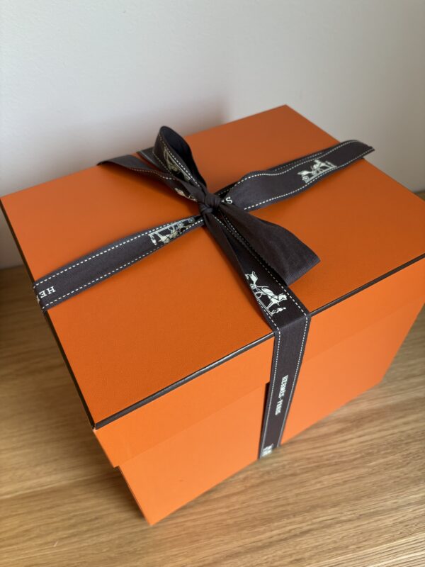 HERMÈS Picotin 18 Clemence Leather Orange H PHW - Obrázek 4