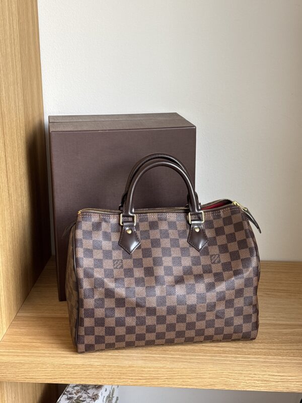 LOUIS VUITTON Speedy 30 Damier Ebene 2016 - Obrázek 2
