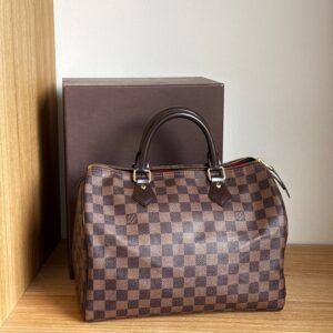 LOUIS VUITTON Speedy 30 Damier Ebene 2016