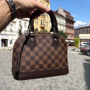 LOUIS VUITTON Alma BB Damier Ebene 2021
