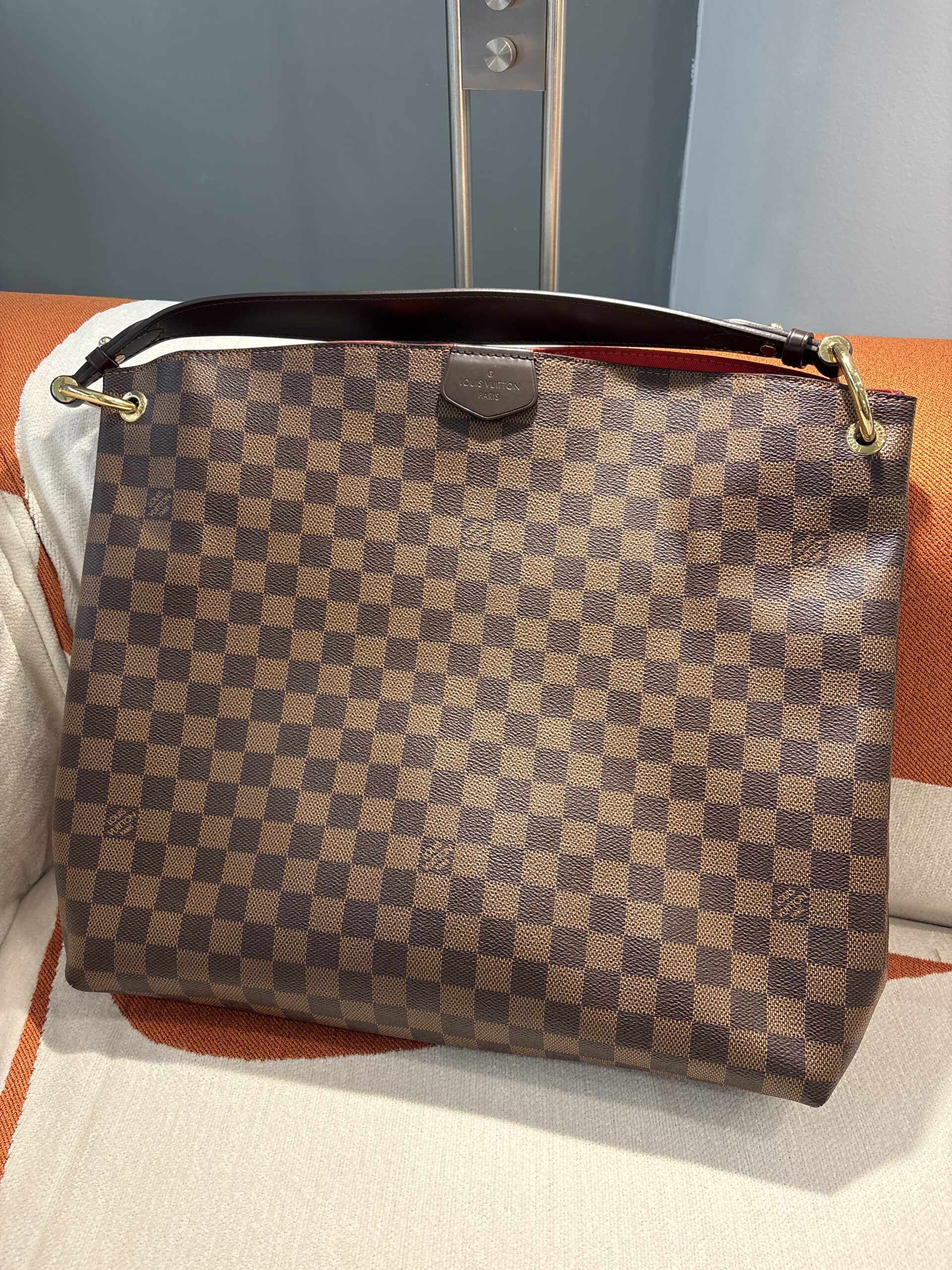 LOUIS VUITTON Graceful MM Damier Ebene 2021 - Obrázek 2