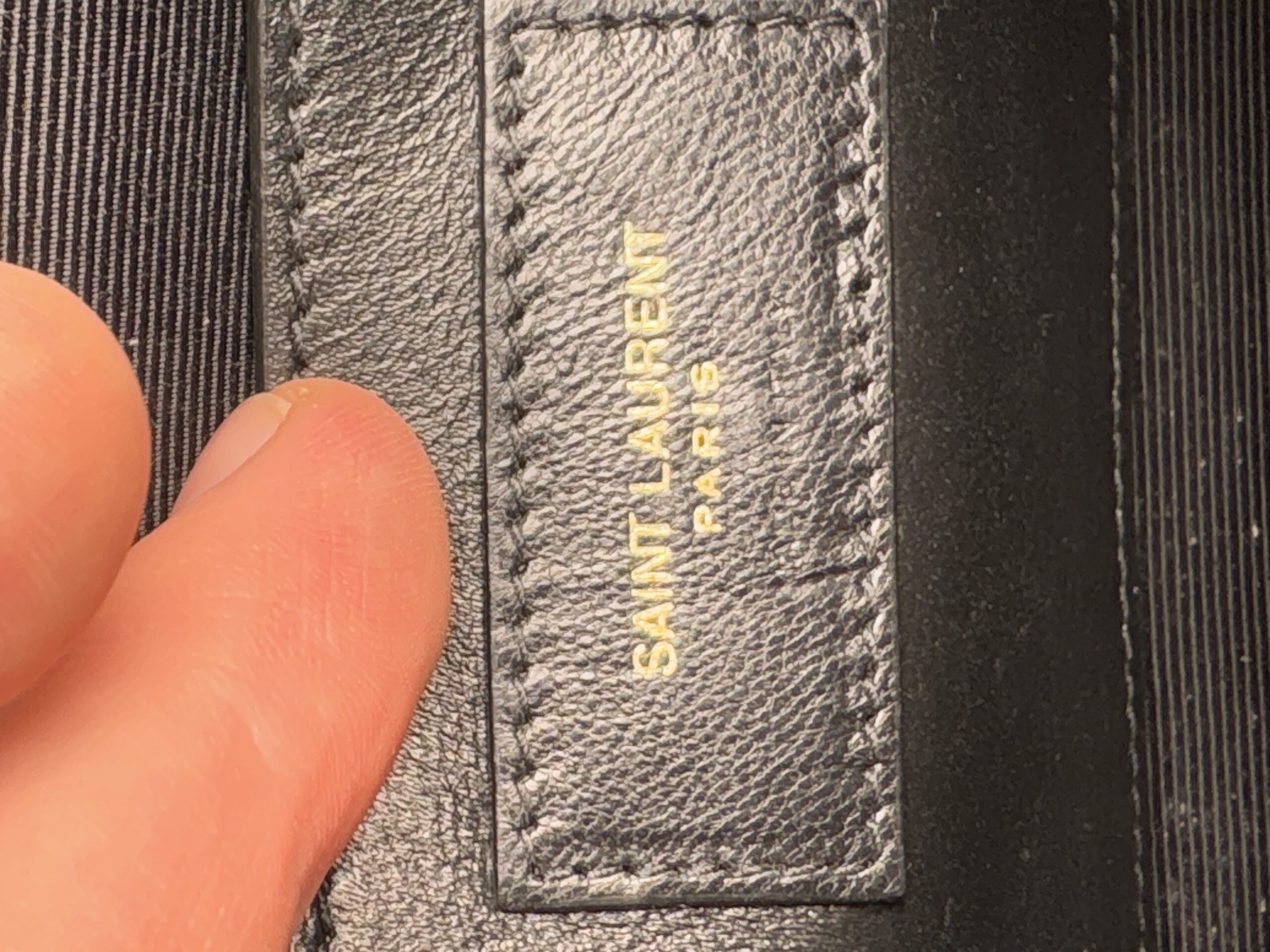 SAINT LAURENT (YSL) Kate Small GHW - Obrázek 5
