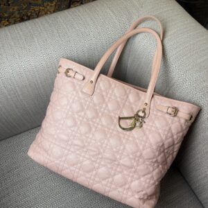 DIOR Medium Panarea Tote Bag Pink 2013