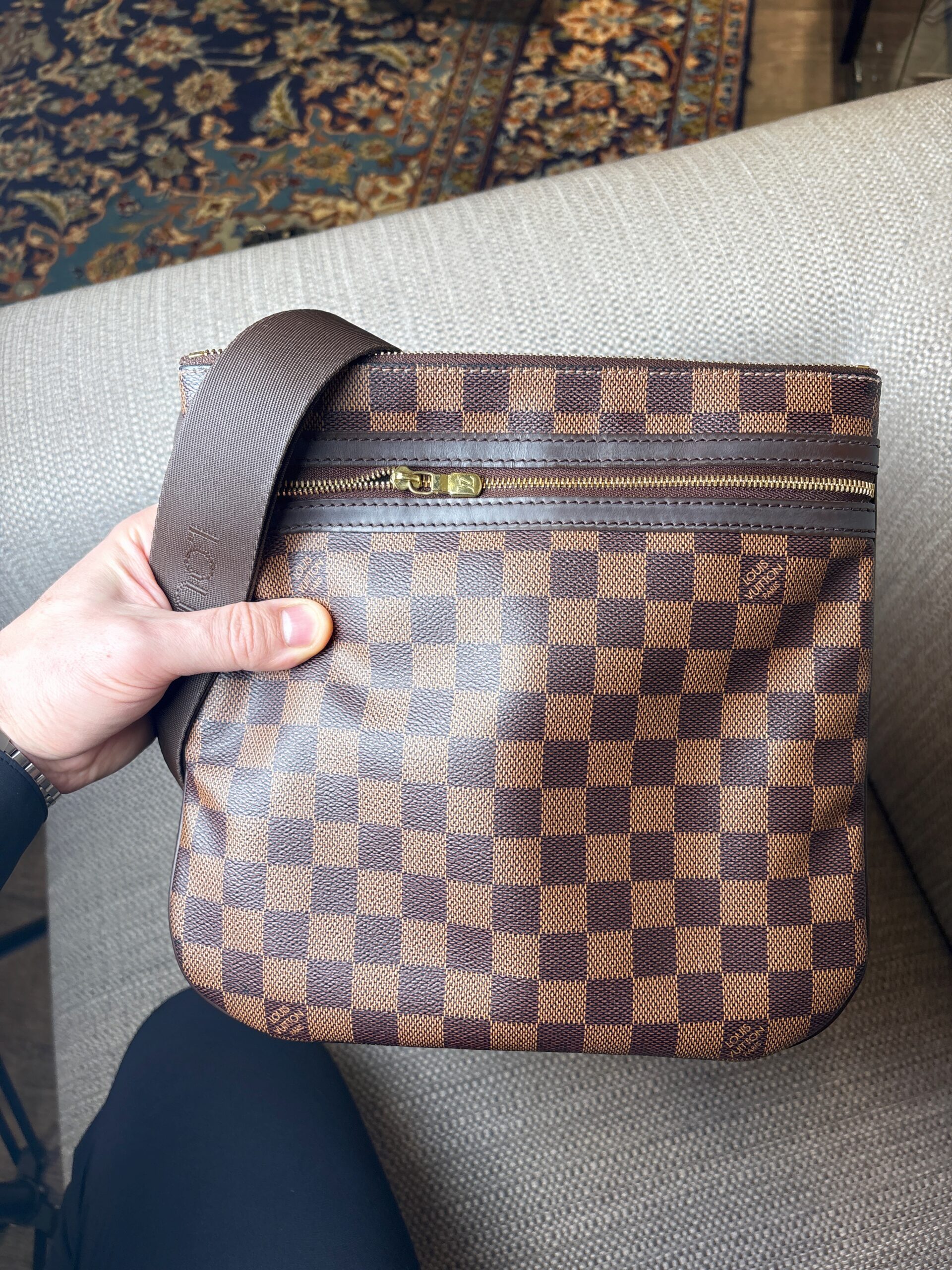 LOUIS VUITTON Bosphore Bag Damier Ebene 2010