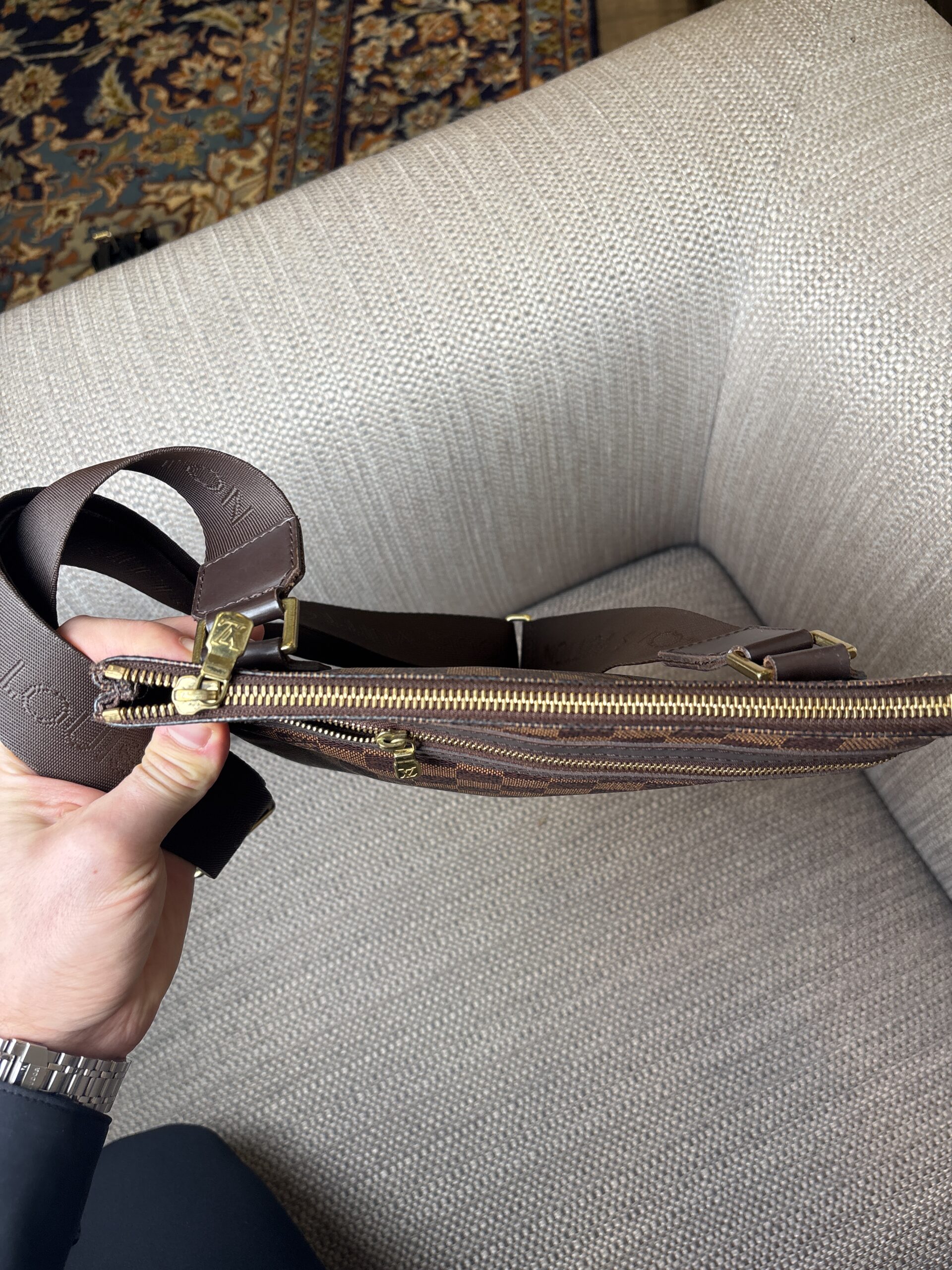 LOUIS VUITTON Bosphore Bag Damier Ebene 2010 - Obrázek 2