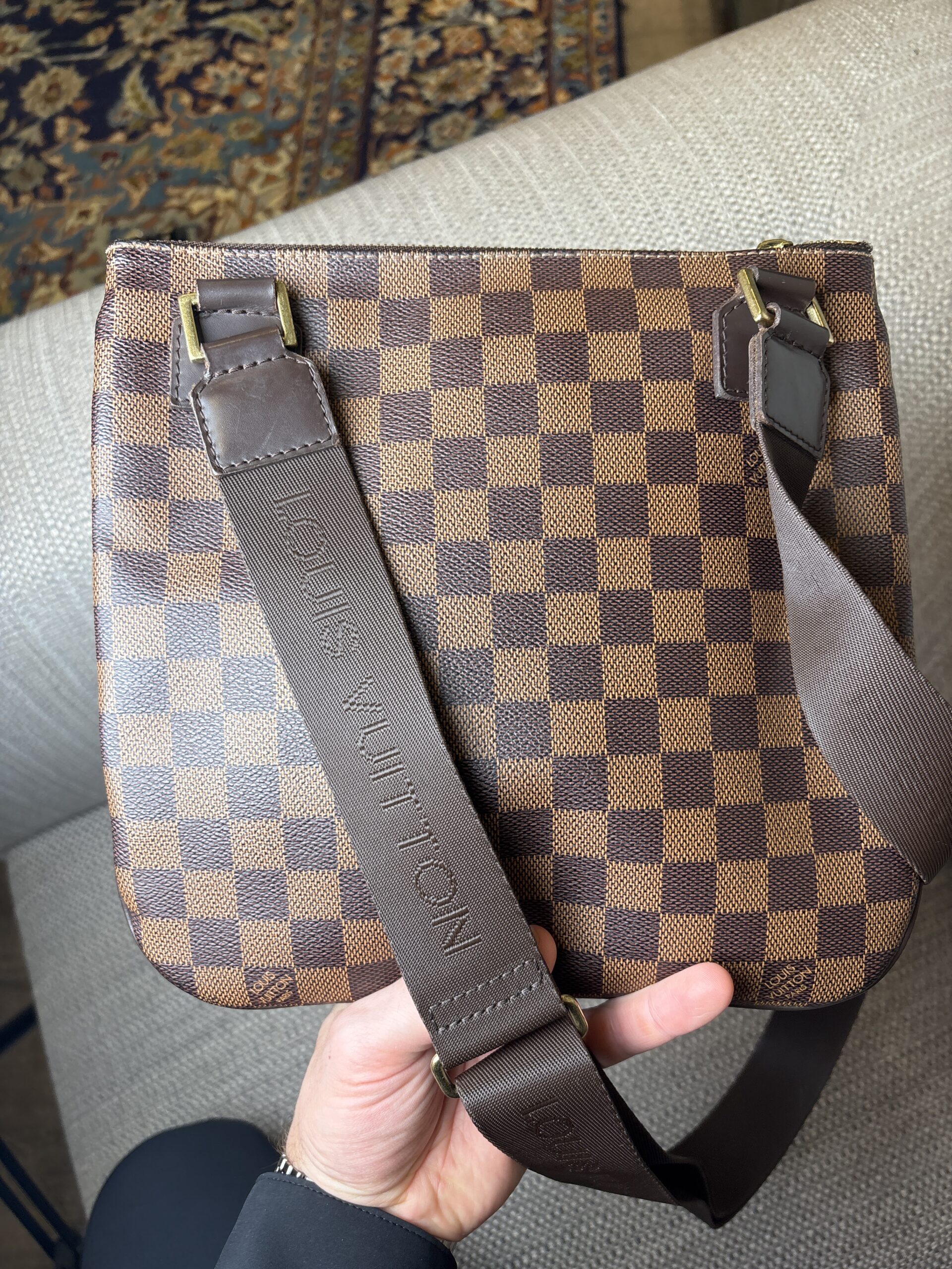 LOUIS VUITTON Bosphore Bag Damier Ebene 2010 - Obrázek 3