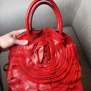 VALENTINO Petale Rose Dome Satchel