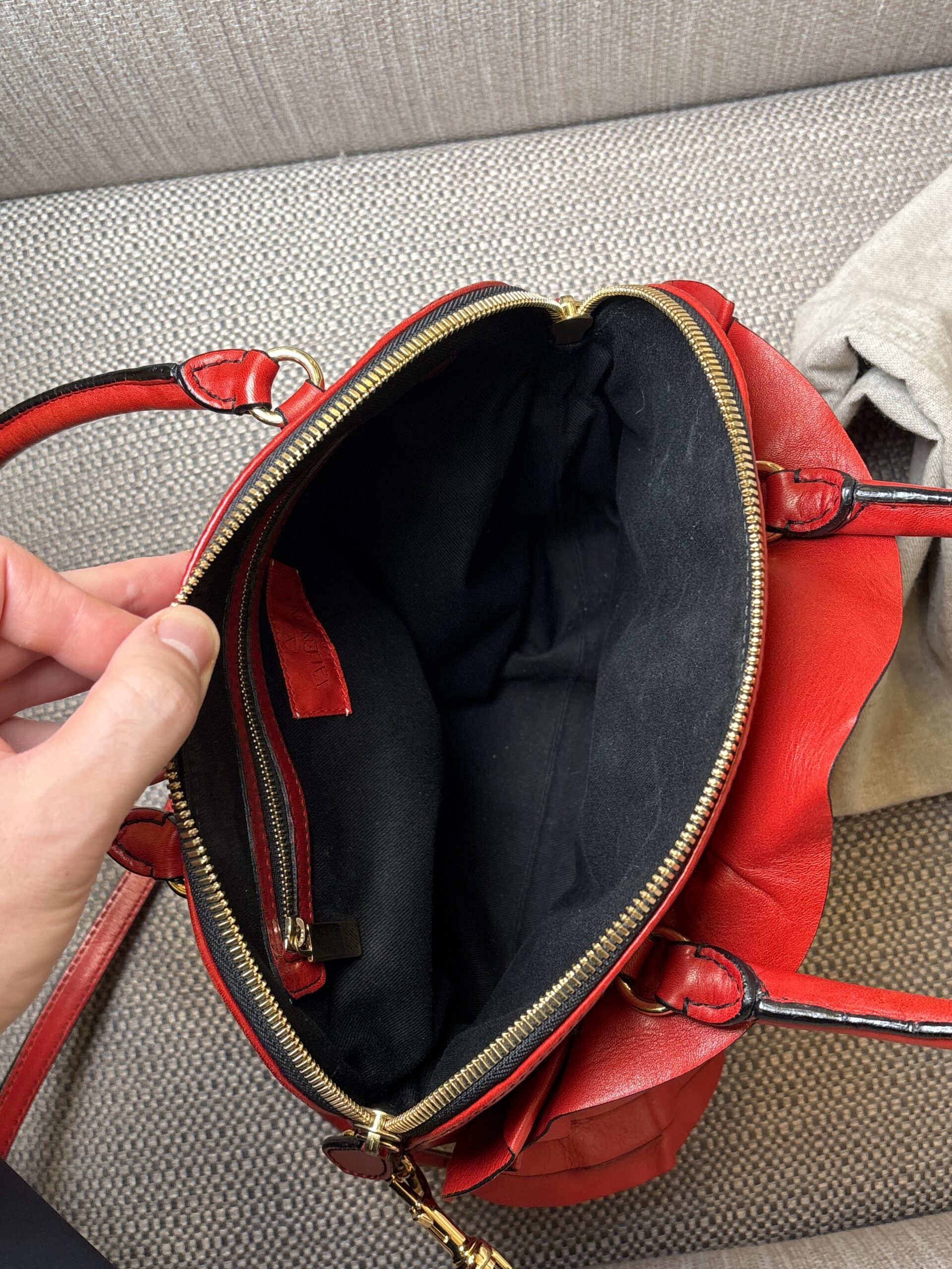 VALENTINO Petale Rose Dome Satchel - Obrázek 5