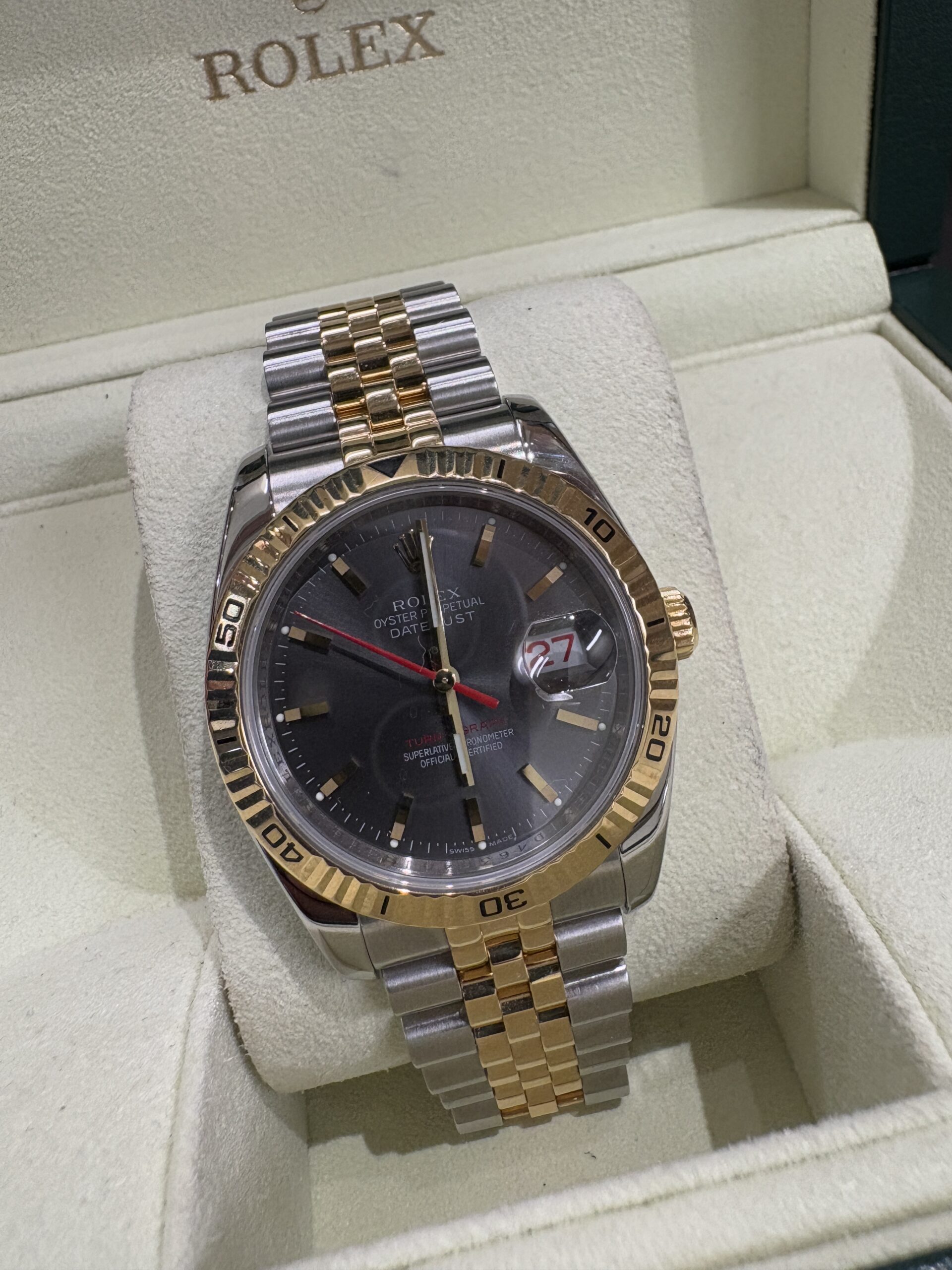 ROLEX Datejust Turn-O-Graph 116263 Bicolor 2009