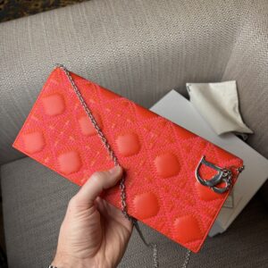 DIOR Lady Dior Pouch with Chain (Clutch)