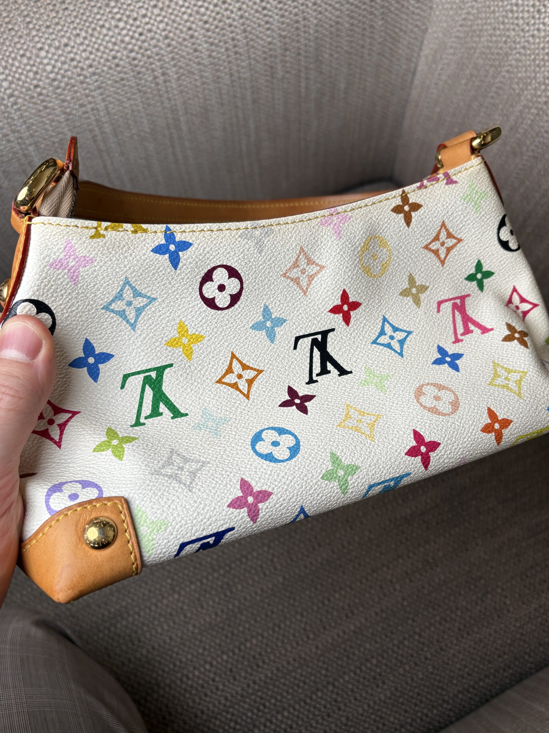LOUIS VUITTON ft. Takashi Murakami Eliza Bag Monogram Multicolor - Obrázek 2