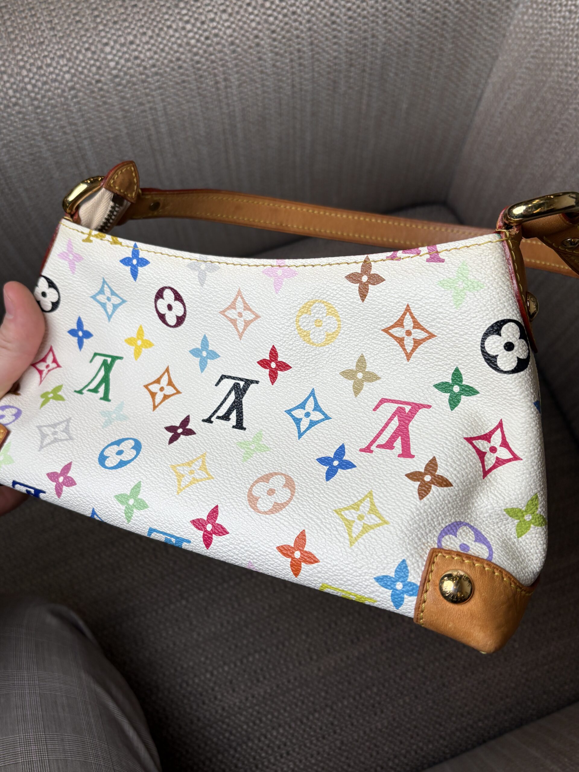 LOUIS VUITTON ft. Takashi Murakami Eliza Bag Monogram Multicolor - Obrázek 3