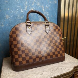 LOUIS VUITTON Alma PM Damier Ebene 2018