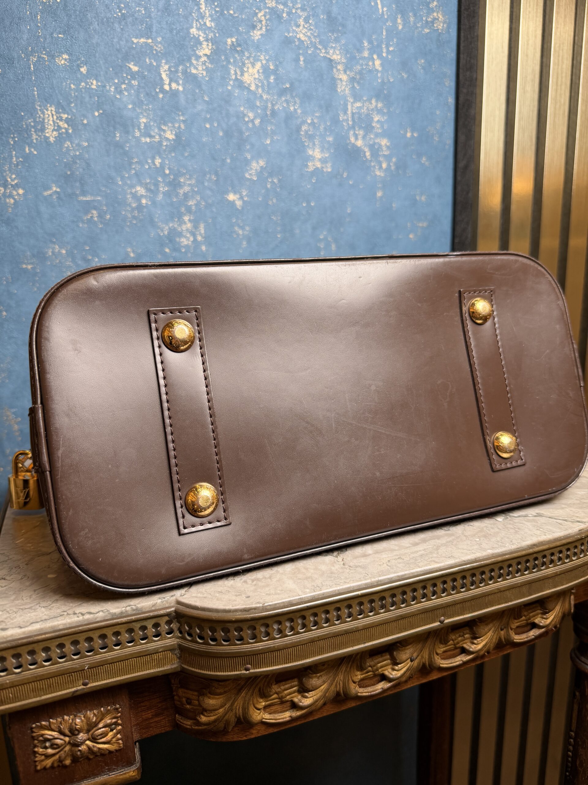 LOUIS VUITTON Alma PM Damier Ebene 2018 - Obrázek 3