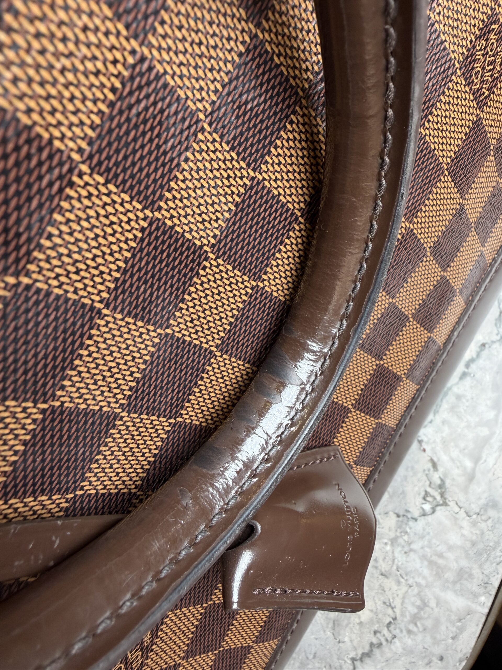LOUIS VUITTON Alma PM Damier Ebene 2018 - Obrázek 5