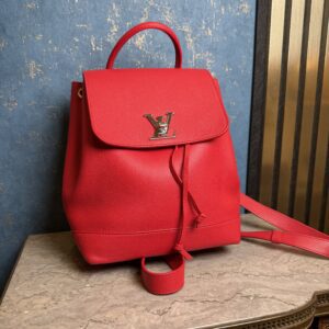 LOUIS VUITTON LockMe Backpack Rubis 2016