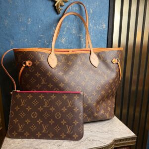LOUIS VUITTON Neverfull MM Monogram vč. Pochette